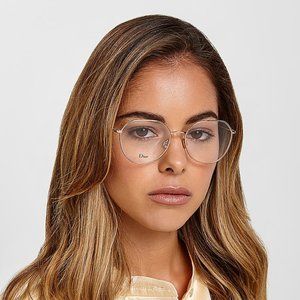 DIOR STELLAIRE 015 J5G GOLD AUTHENTIC EYEGLASSES